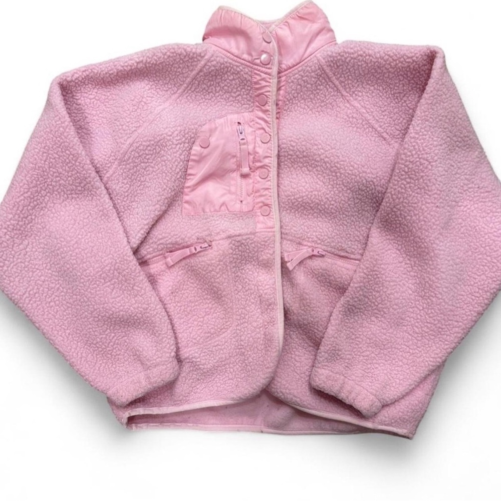 Pink Fleece Jacket